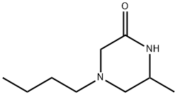 Piperazinone, 4-butyl-6-methyl- (9CI) 结构式