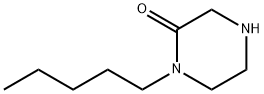 Piperazinone, 1-pentyl- (9CI) 结构式