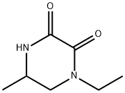 2,3-Piperazinedione,  1-ethyl-5-methyl- 结构式