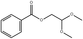 2-BENZOYLOXY-1,1-DIMETHOXY-ETHANE 结构式