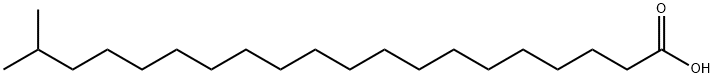 19-甲基二十烷酸 结构式