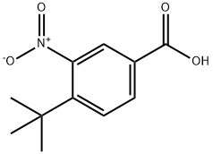 4-TERT-BUTYL-3-NITROBENZOIC ACID 结构式