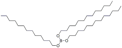 tris(tridecyl) borate 结构式