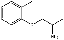 1-(2-氨基丙氧基)-2-甲苯 结构式