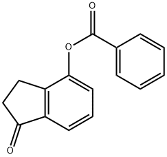 1-氧代-2,3-二氢-1H-茚-4-苯甲酸盐 结构式