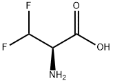 (R)-2-氨基-3,3-二氟丙酸 结构式