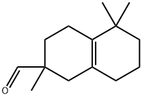 1,2,3,4,5,6,7,8-octahydro-2,5,5-trimethylnaphthalene-2-carbaldehyde 结构式