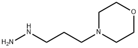 (3-吗啉-4-基-丙基)-肼 结构式