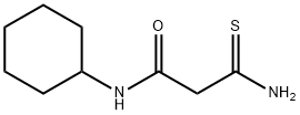 3-AMINO-N-CYCLOHEXYL-3-THIOXOPROPANAMIDE 结构式