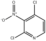 2,4-二氯-3-硝基吡啶 结构式