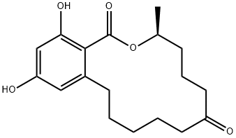 玉米赤霉酮 结构式