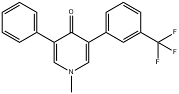 氟啶酮 结构式