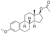 Estradiol 3-methyl ether 17-acetate 结构式