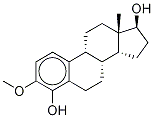 3-O-甲基4-羟基雌二醇 结构式