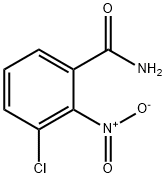 2-硝基-3-氯-苯甲酰胺 结构式