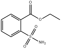 2-甲酸乙酯苯磺酰胺 结构式