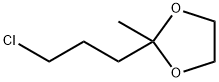 5-氯-2-戊酮乙烯缩酮 结构式