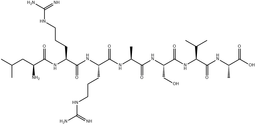 (VAL6,ALA7)-KEMPTIDE 结构式