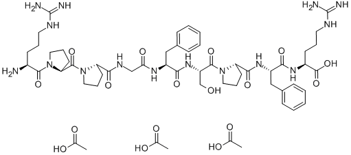 Bradykinin triacetate salt