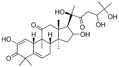 葫芦素J 结构式