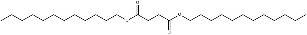 琥珀酸二月桂酯 结构式