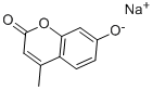 Β-甲基伞形酮 结构式