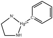 N-(Phenylmercuri)ethylenediamine 结构式