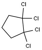 tetrachlorocyclopentane 结构式