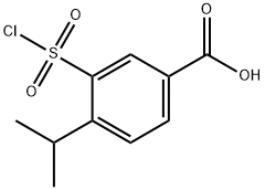 3-(Chlorosulfonyl)-4-isopropylbenzoicacid