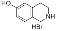 1,2,3,4-四氢异喹啉-6-醇氢溴酸盐 结构式