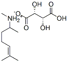 ISOMETHEPTANE TARTRATE (DIMETHYLHEPTENE METHYLAMINE TARTRATE) 结构式