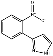 3-(2-硝基苯基) -1H-吡唑 结构式
