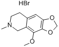 HYDROCOTARNINE HYDROBROMIDE 结构式