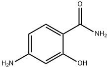 4-氨基-2-羟基苯甲酰胺 结构式
