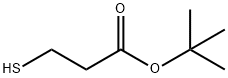 Propanoic acid, 3-Mercapto-, 1,1-diMethylethyl ester 结构式