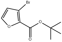 tert-butyl 3-bromo-2-furoate 结构式