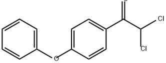 4-苯氧基-2',2'-二氯苯乙酮 结构式