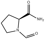 2-Pyrrolidinecarboxamide,1-formyl-,(2S)-(9CI) 结构式