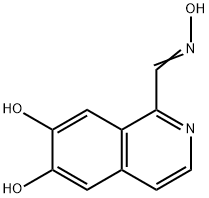 1-Isoquinolinecarboxaldehyde, 6,7-dihydroxy-, oxime (9CI) 结构式