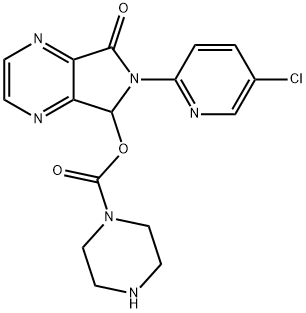 N-去甲佐匹克隆 结构式