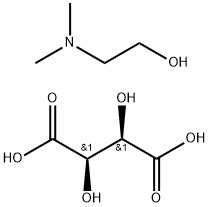 二甲氨基乙醇酒石酸氢盐 结构式