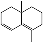 1,4a-Dimethyl-2,3,4,4a,5,6-hexahydronaphthalene 结构式