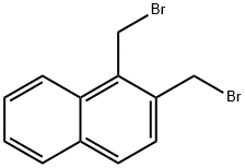 1,2-双(溴甲基)-萘 结构式