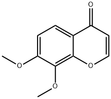 4H-1-Benzopyran-4-one, 7,8-diMethoxy- 结构式