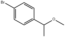 1-溴-3-(1-甲氧基乙基)苯 结构式