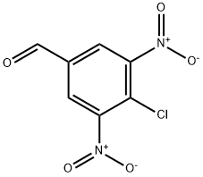 4-氯-3,5-二硝基苯甲醛 结构式