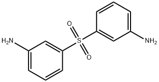 3,3-二氨基二苯砜 结构式