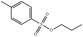 对甲苯磺酸正丙酯 结构式