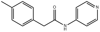 Benzeneacetamide, 4-methyl-N-4-pyridinyl- (9CI) 结构式