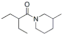 Piperidine, 1-(2-ethyl-1-oxobutyl)-3-methyl- (9CI) 结构式